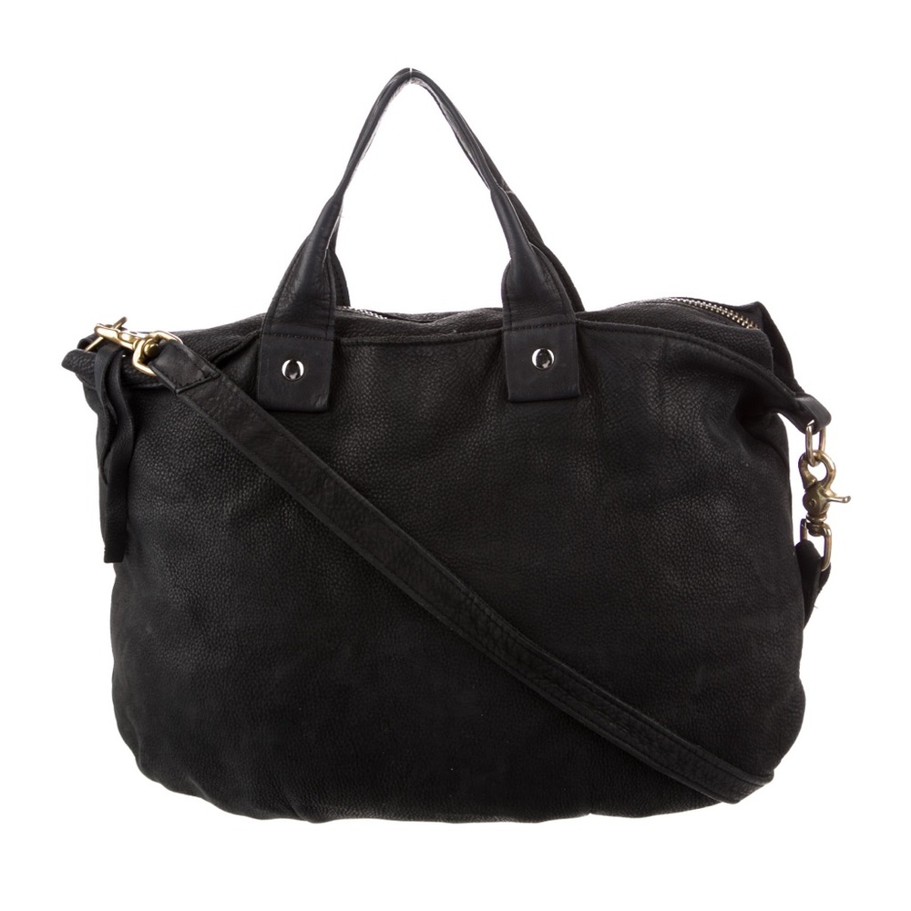Claire V. Grained Leather handbag